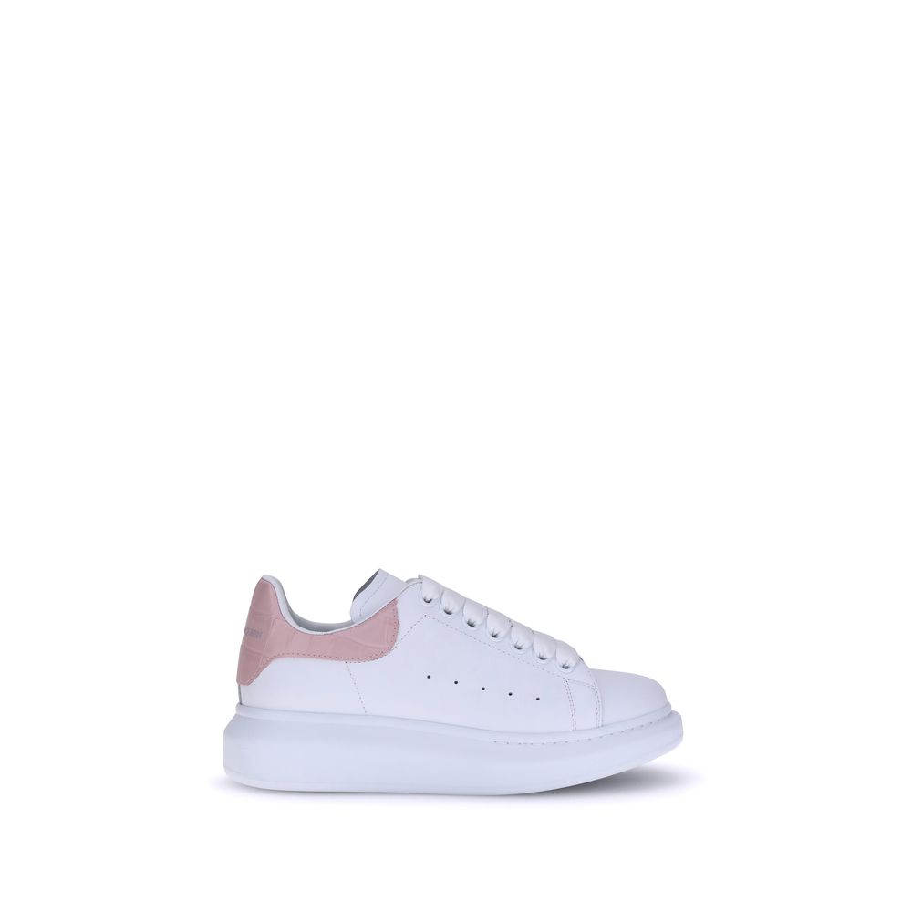 Alexander McQueen Leather Sneakers - Bold Elegance Redefined
