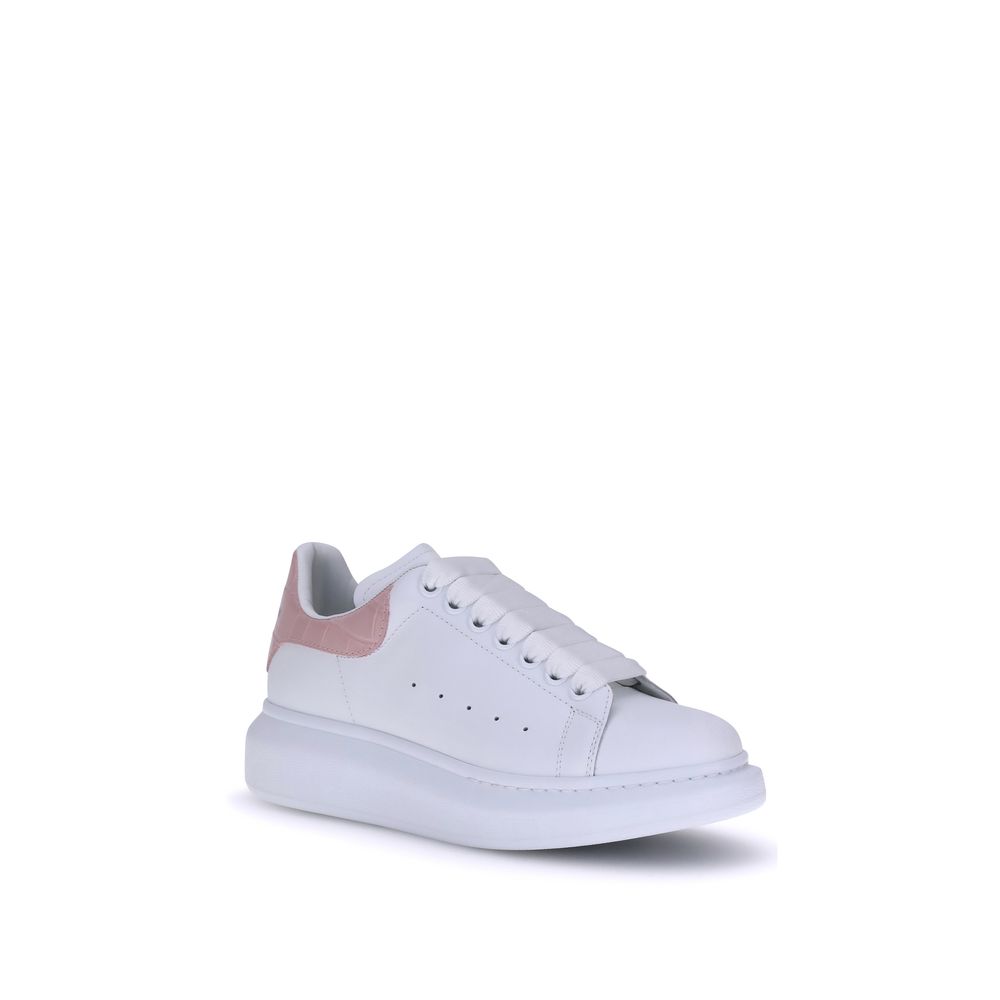 Alexander McQueen Leather Sneakers - Bold Elegance Redefined