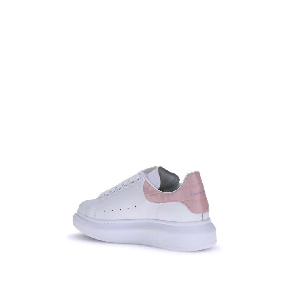 Alexander McQueen Leather Sneakers - Bold Elegance Redefined