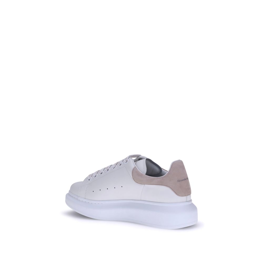 Alexander McQueen Leather Sneakers: A Fusion of Elegance and Edgy Design