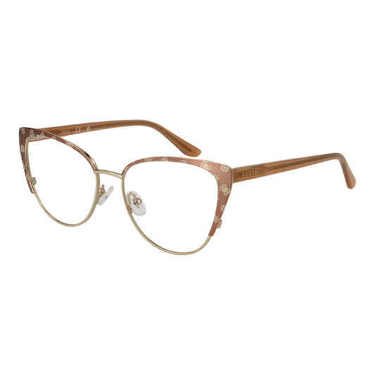 Guess Women’s Optical Frames – Gold Cat Eye Design, 53mm