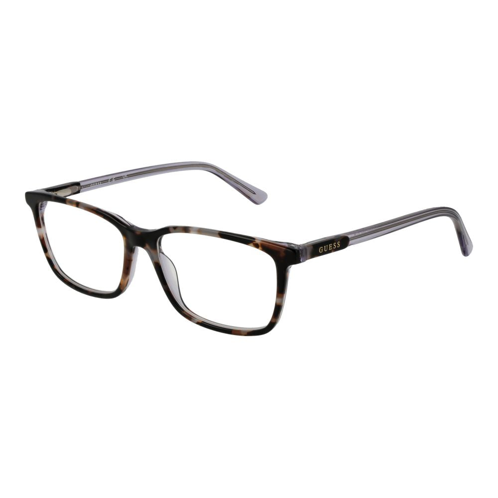 Guess Women’s Optical Frames – Brown Rectangle Full-Rim, 54mm