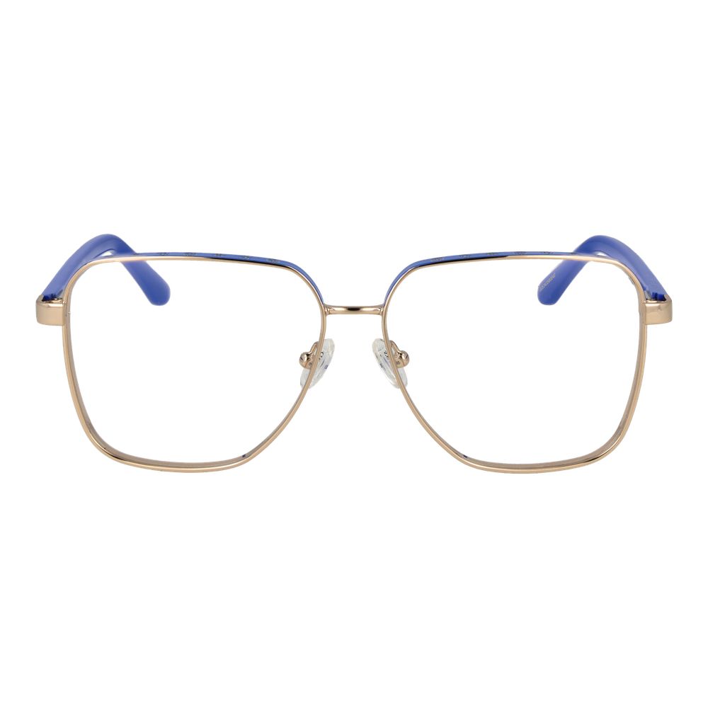 Guess Women’s Optical Frames – Gold Square Full-Rim, 57mm