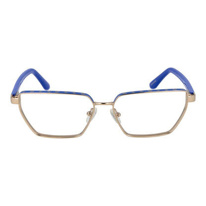 Guess Women’s Optical Glasses – Gold Geometric Frame, 55mm
