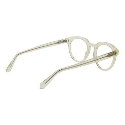 Guess Men’s Optical Glasses – Yellow Round Frame, 49mm