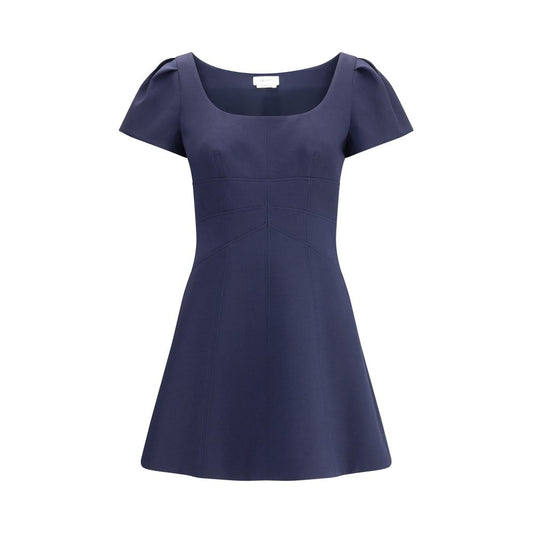 Alexander McQueen Blue Mini Dress