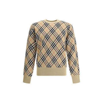 Burberry Archive Check Wool Sweater