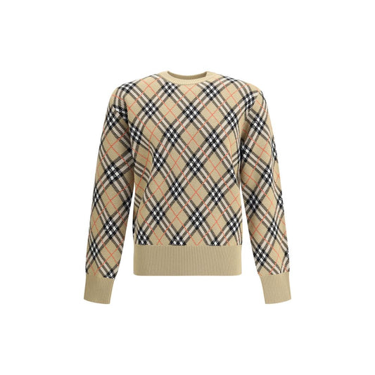 Burberry Archive Check Wool Sweater