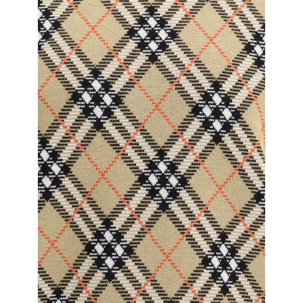 Burberry Archive Check Wool Sweater
