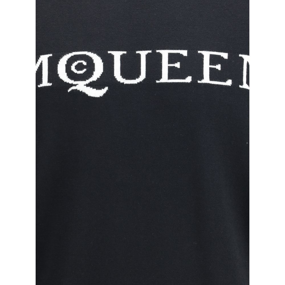 Alexander McQueen Logoed Wool Sweater