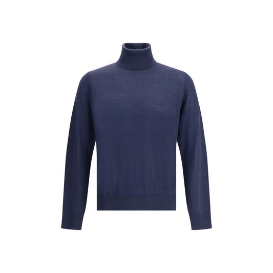 Dsquared2 Virgin Wool Turtleneck Sweater