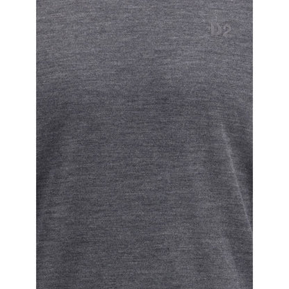 Dsquared² Virgin Wool Sweater: A Luxe Statement Piece