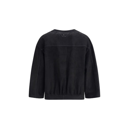 Salvatore Santoro Black Suede Leather Jacket