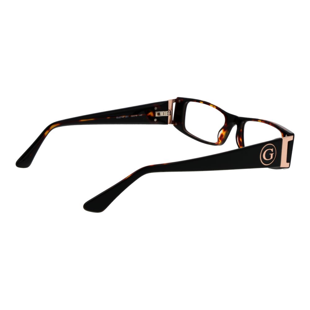 Guess Women’s Optical Glasses – Black Rectangle Frame, 52mm