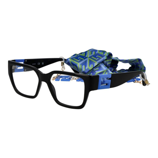 Guess Unisex Optical Frames – Blue Full-Rim Square Design