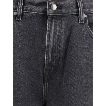 7FOR Denim Caviar Shorts - Modern Wide-Leg Style