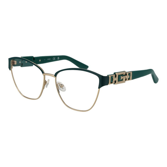 Guess Women’s Optical Frames – Green Full-Rim, 54mm