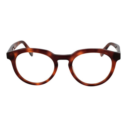 Guess Men's Optical Frames – Brown Round Full-Rim, 49mm