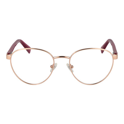 Guess Rose Gold Unisex Optical Glasses – Round Full-Rim Frame