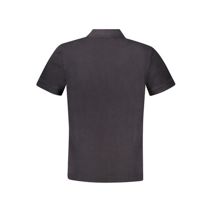 Hugo Boss Black Cotton Men Polo
