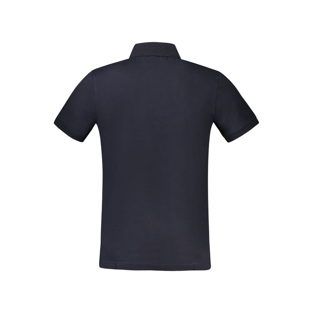 Hugo Boss Blue Cotton Polo Shirt - Slim Fit Essential