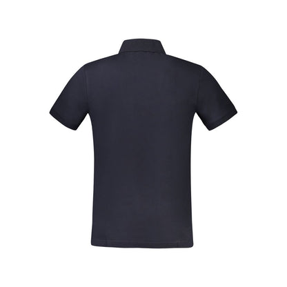 Hugo Boss Blue Cotton Polo Shirt - Slim Fit Essential