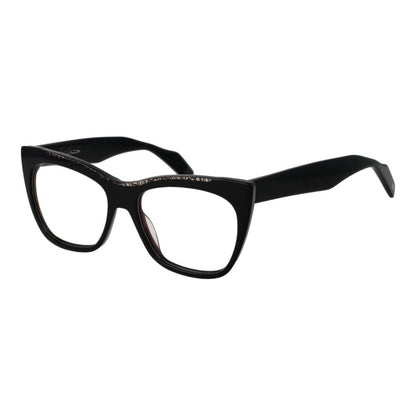 Yohji Yamamoto Black Cat Eye Optical Frames for Men