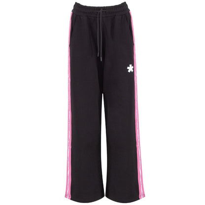 Comme Des Fuckdown Black Cotton Palazzo Tracksuit Bottoms