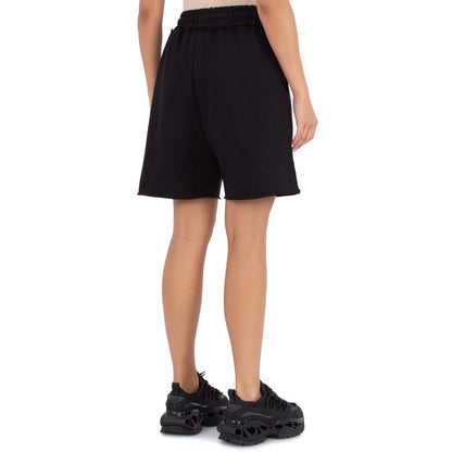 Comme Des Fuckdown Black Cotton Short: Urban Essentials for the Bold