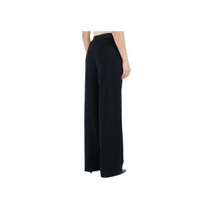 Comme Des Fuckdown Black Wide Leg Joggers