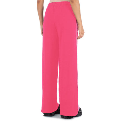 Comme Des Fuckdown Pink Cotton Wide Leg Sweatpants