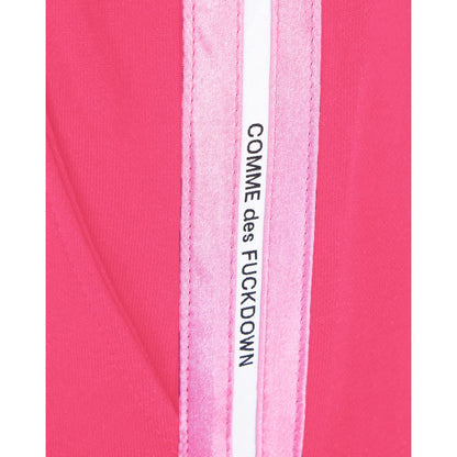 Comme Des Fuckdown Pink Cotton Wide Leg Sweatpants