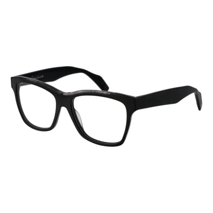 Yohji Yamamoto Unisex Optical Frames – Black Rectangle Frame