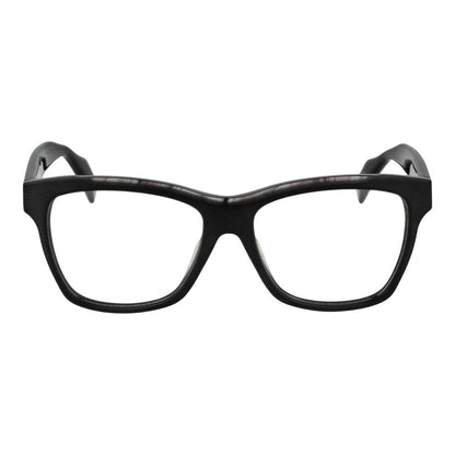 Yohji Yamamoto Unisex Optical Frames – Black Rectangle Frame
