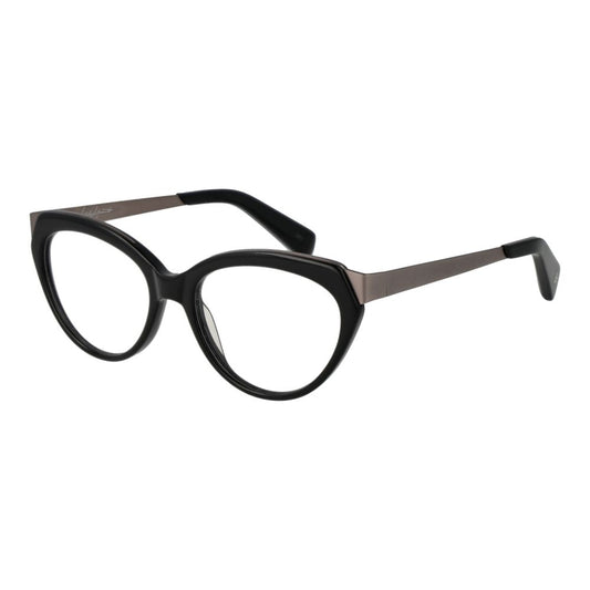Yohji Yamamoto Unisex Optical Frames – Cat Eye Grey, 53mm