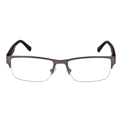 Guess Men’s Optical Glasses – Brown Half-Rim Frame, 56mm