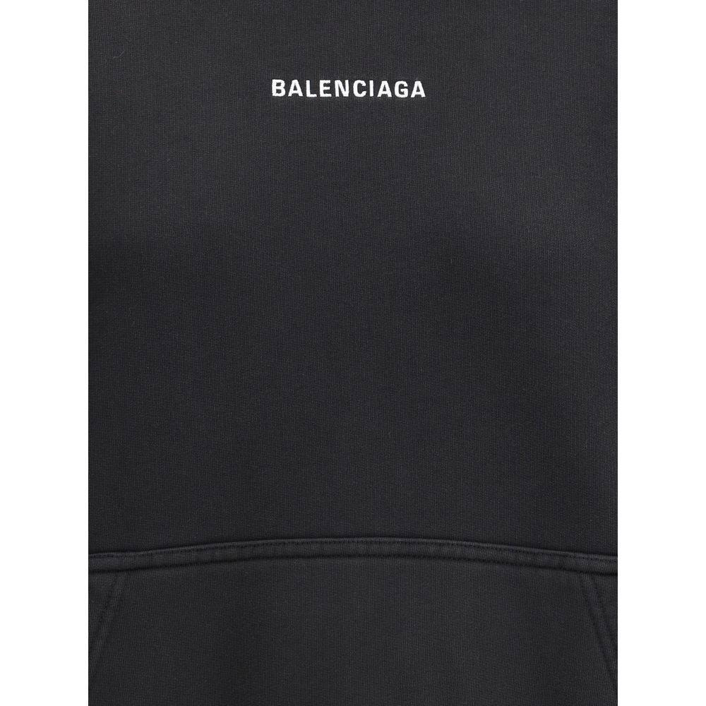 Balenciaga Logoed Hoodie: A Bold Statement in Streetwear