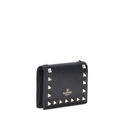 Valentino Garavani Rockstud Leather Wallet