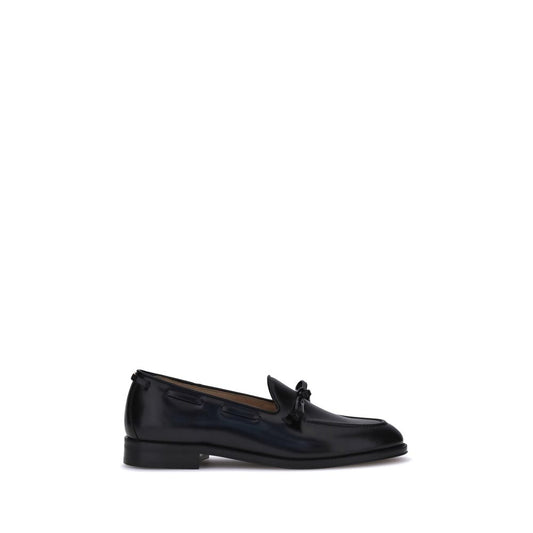 Valentino Garavani Bowshire Loafers - Timeless Elegance in Polished Calfskin