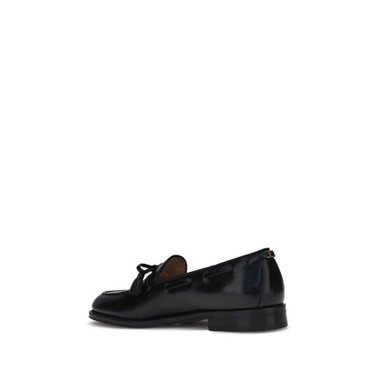 Valentino Garavani Bowshire Loafers - Timeless Elegance in Polished Calfskin