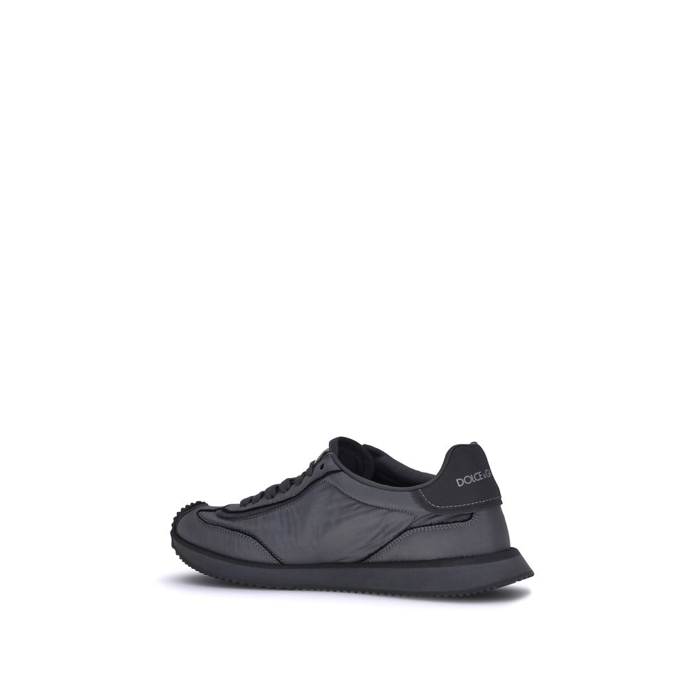 Dolce & Gabbana Black DG Cushioned Sneakers