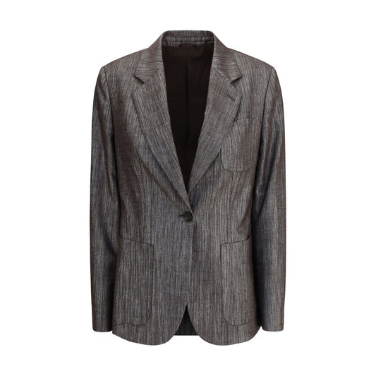 Brunello Cucinelli Lurex Fabric Blazer