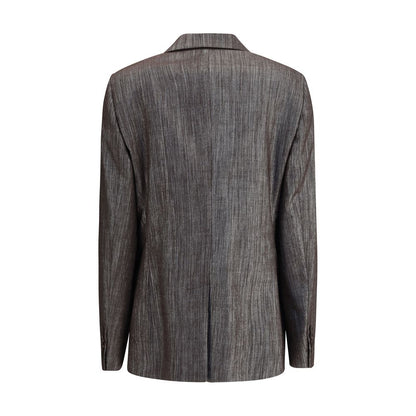 Brunello Cucinelli Lurex Fabric Blazer