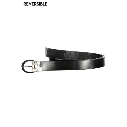 Calvin Klein Reversible Black Polyester Belt