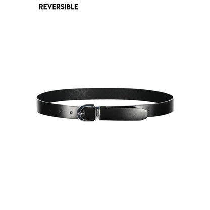 Calvin Klein Reversible Black Polyester Belt