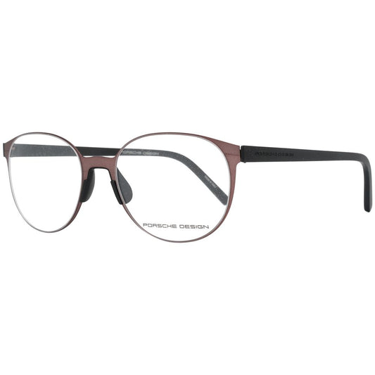 Porsche Unisex Optical Glasses – Bronze Stainless Steel Frame, 53mm