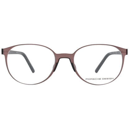 Porsche Unisex Optical Glasses – Bronze Stainless Steel Frame, 53mm