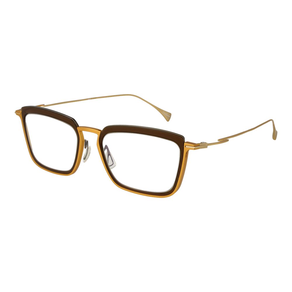 Yohji Yamamoto Women’s Gold Optical Frames – Rectangle Design