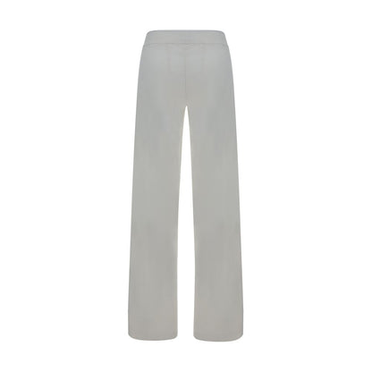 Avenue Montaigne Linen Pants in Monochrome Pattern