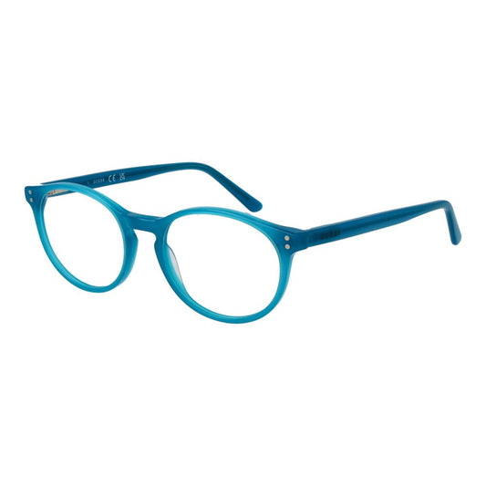 Guess Turquoise Unisex Optical Frames – Round Full-Rim, 49mm